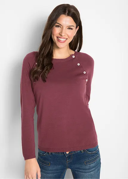 Briskorry Pull D'Allaitement Femme Coton Manches Longues Col Roulé Double Couche Avec Poches - Noir