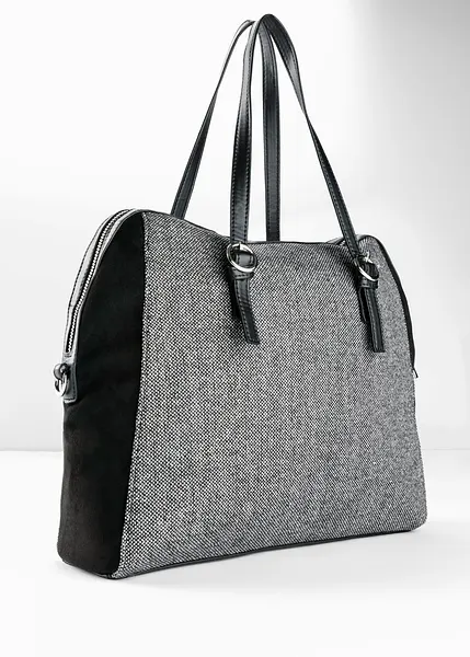 Sac a main noir gris