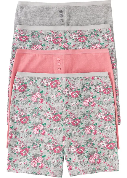Shorts Femme Modal Taille Haute Extensible - Boxer Pyjama Grande Taille XL-3X, Neuf Avec étiquettes