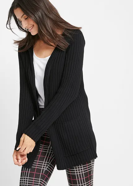 Cardigan Long Sans Manches à Capuche Epic Threads Fille Taille XL (16) - Occasion Très Bon état, Noir Grisâtre
