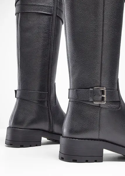 Bon prix bottes femme cuir hotsell