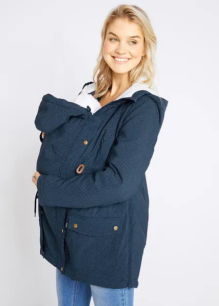 Veste de grossesse douillette avec doublure peluche