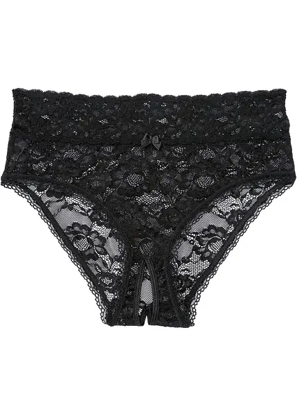 Slip taille haute noir