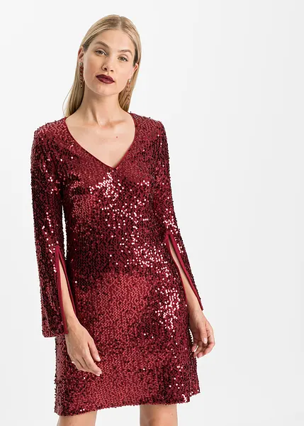 Robe festive seduisante avec bel effet brillant