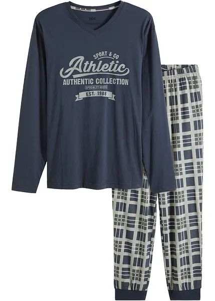 Pyjama Hiver Femme - Ensemble à Manches Longues Et Pantalon à Carreaux - Confort Chaud Et Doux Pour Nuit Et Maison