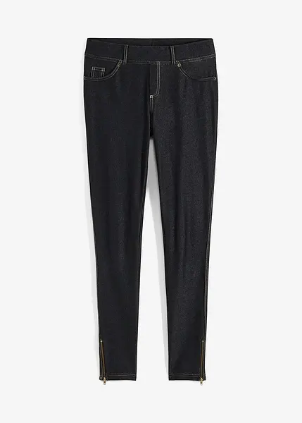 Bonprix Legging Aspect Jean Legging Aspect Jean Avec Bas De Jambes