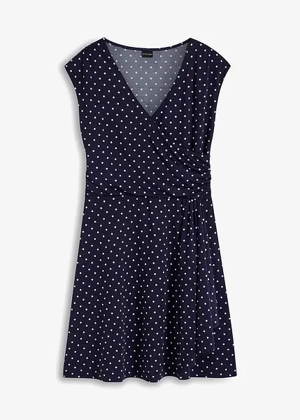 Robe a pois bleu hotsell