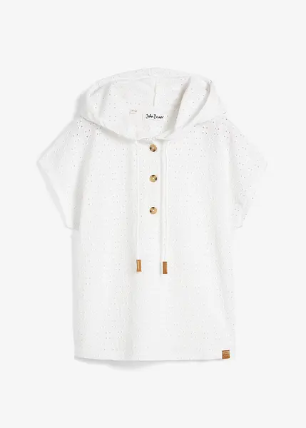 T-shirt Manches Longues Femme En Tricot Léger – Style Henley, Col Rond, Coupe Ample – Polyester/viscose/élasthanne