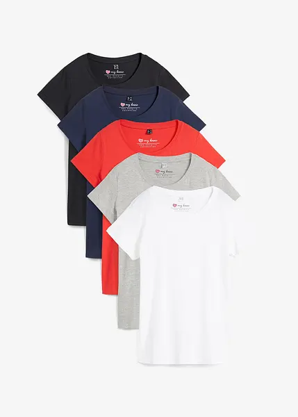 T-shirt unisexe à manches courtes et col rond - France