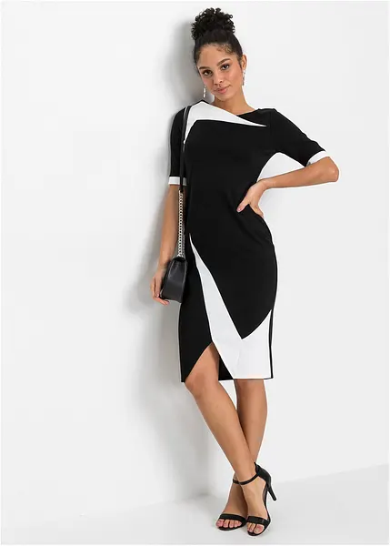 Robe Fourreau Jacquard Blanc Motif Diamant White House Black Market - Taille 4 - Neuf Avec Étiquettes