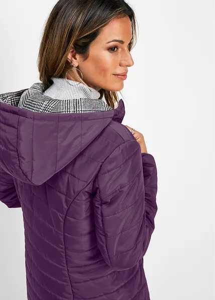 Veste Manteau Réversible Talbots Violet - Taille 14 NEUVE Avec étiquettes - Double Face