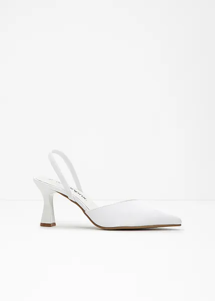 Escarpins To Be 'Faina' - Taille 39 - Cuir Or Et Blanc - Talon 4 Cm - Neufs Avec Boîte