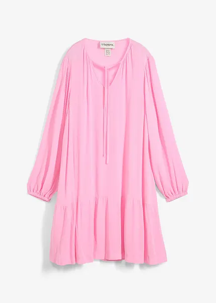 Robe Tunique Voile La Mode Est à Vous - Taille 42 Rouge Et Noir - Neuf Sans étiquette - Fabriqué En France