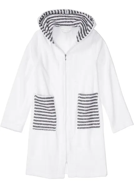 Peignoir Bain Coton Rouge Aurore – Taille 2XL (46) – Garçon – Bon état