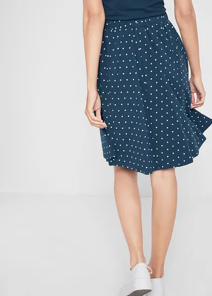 Luisa Beccaria | Jupe crayon à pois bleu clair