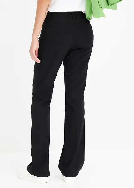 Pantalon près du corps avec passants de ceinture et poches au dos