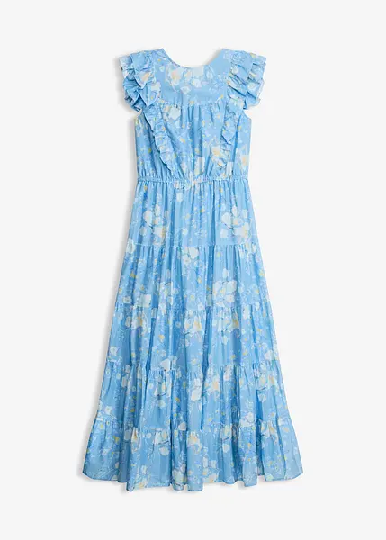 Modelyn Robe pour femmes à encolure carrée à imprimé floral et à manches courtes | Mode en ligne | SHEIN ANCE