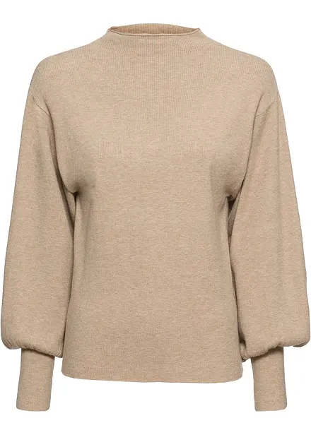 Pull oversize en viscose majoritaire