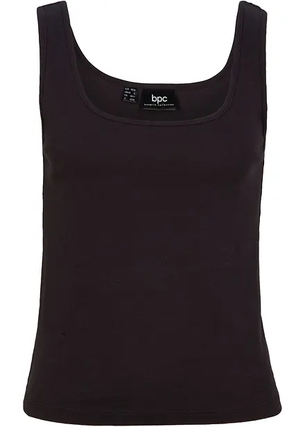 Top côtelé 100% coton