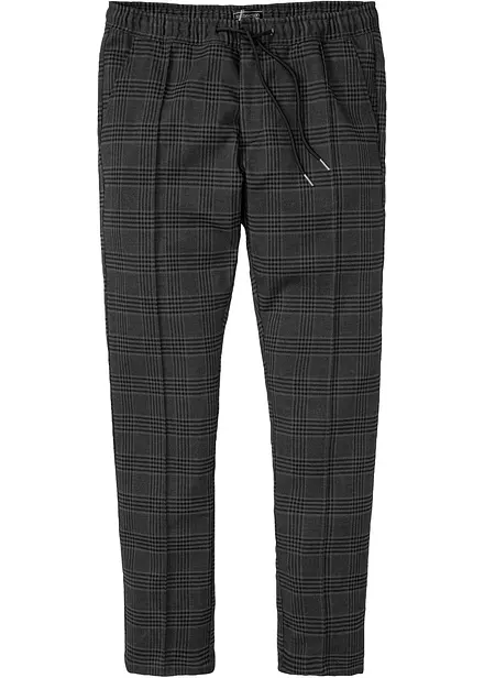 Pantalon jogger aspect laine, regular