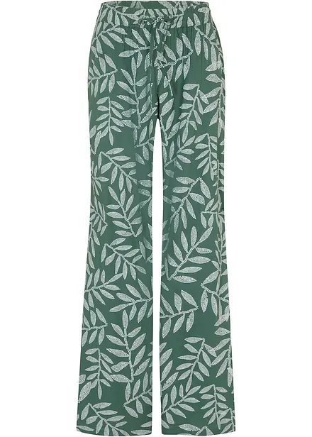 Pantalon palazzo imprimé