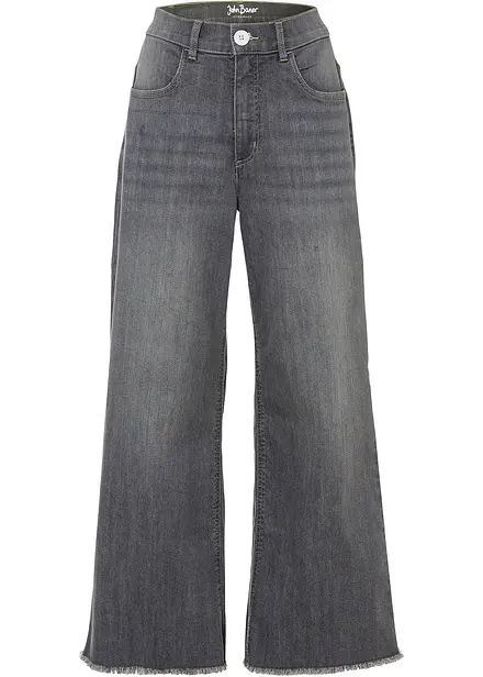 Jean large 7/8 extensible