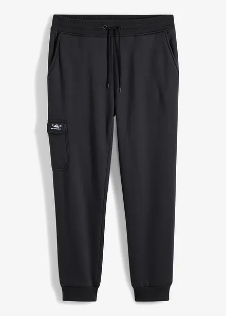 Pantalon de jogging avec poches cargo et doublure peluche