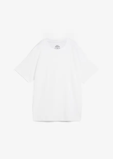 T-shirt oversize en coton épais
