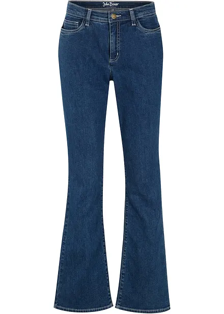 Jean bootcut, taille mi-haute