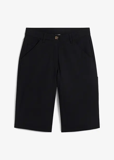 Bermuda en coton, longueur genou, détails utilitaires