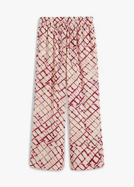 Pantalon ample avec imprimé