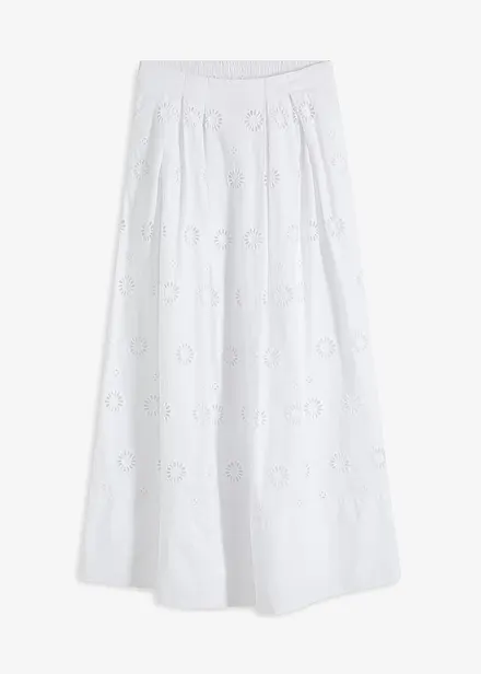 Jupe longue en coton