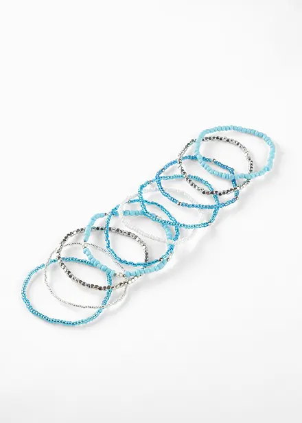Lot de 10 bracelets