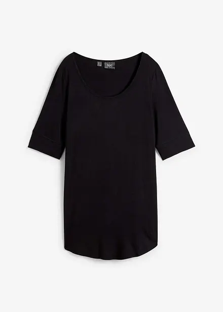T-shirt long et doux en viscose