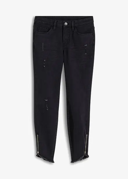Jean skinny taille mi-haute, extensible