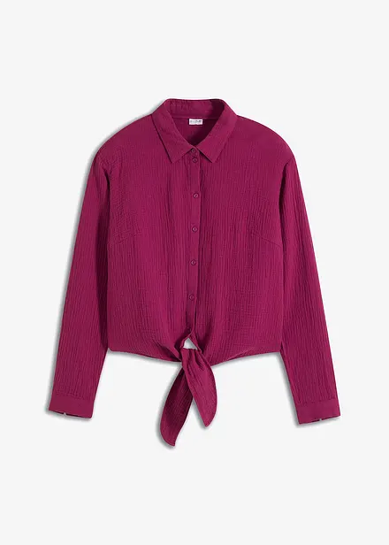 Chemisier en gaze de coton