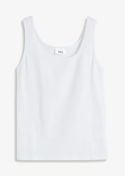 Top côtelé 100% coton