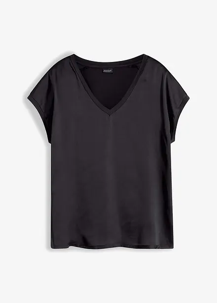 T-shirt en viscose mélangée