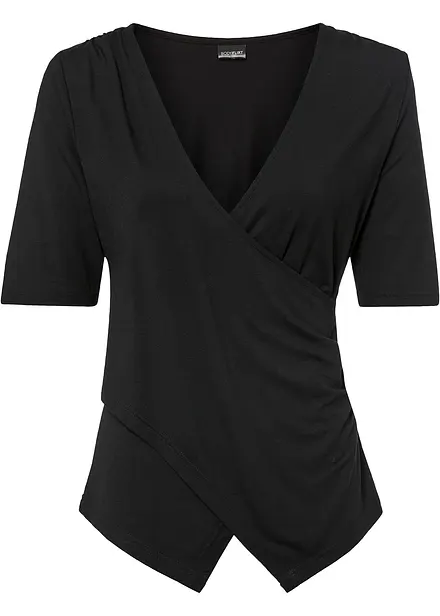 T-shirt doux en viscose extensible