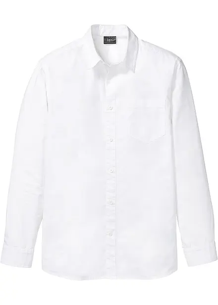 Chemise manches longues 100% coton