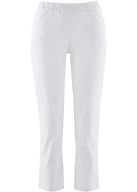 Pantalon 7/8 à taille élastiquée