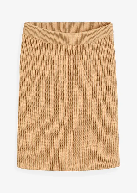 Jupe en maille 100% coton