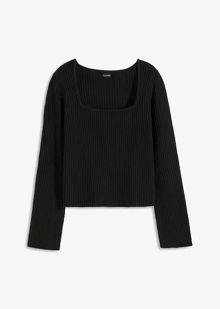 Pull &agrave; d&eacute;collet&eacute; carr&eacute;