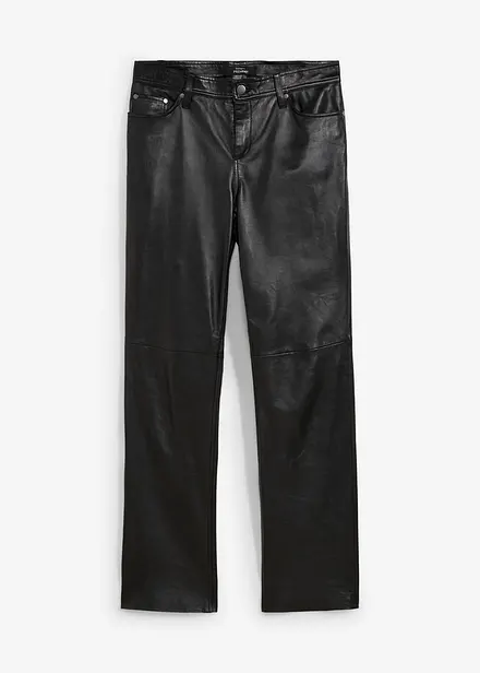 Pantalon en cuir d’agneau nappa