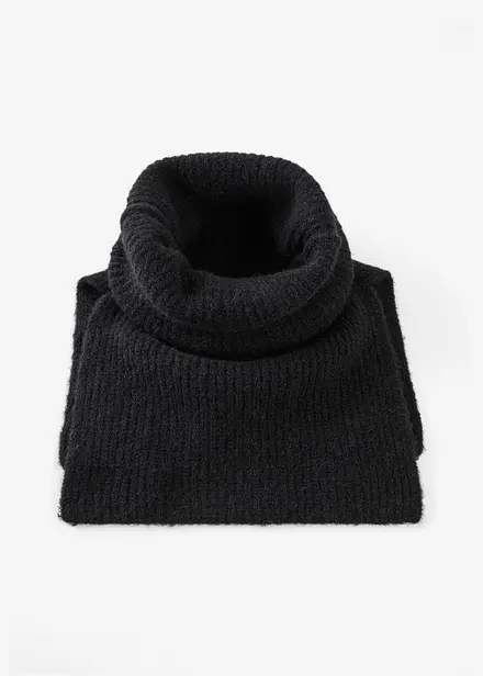 Écharpe col roulé en laine d’alpaga mélangée