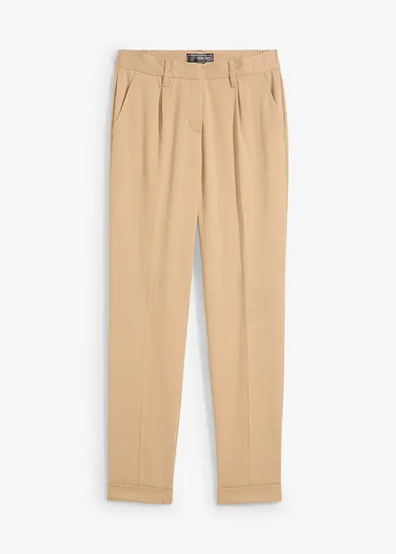 Pantalon étroit à revers