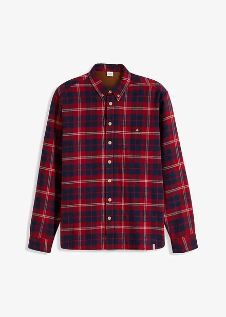 Chemise en flanelle avec doublure polaire