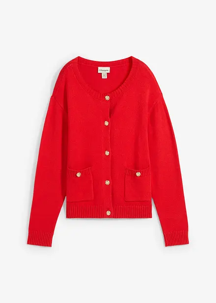 Gilet en maille avec poches