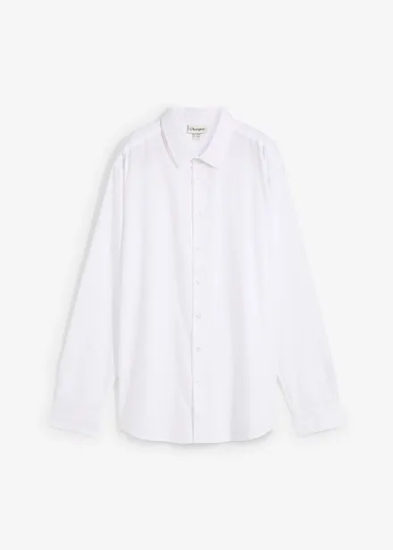 Chemise habillée Regular sans repassage 100% coton