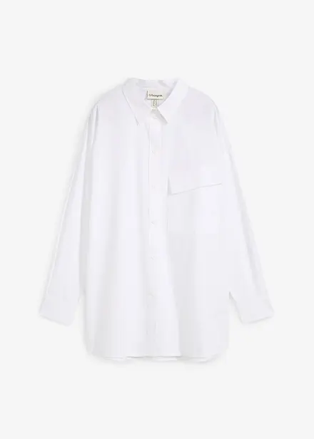 Long chemisier 100% coton